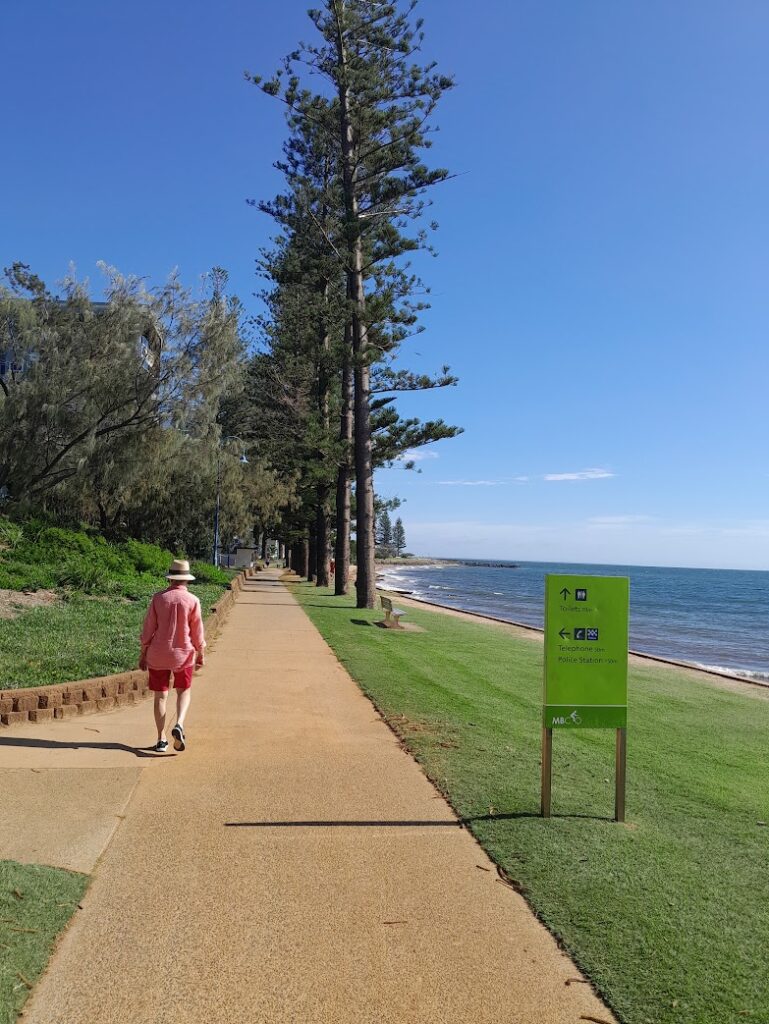 Beach walk Scarborough